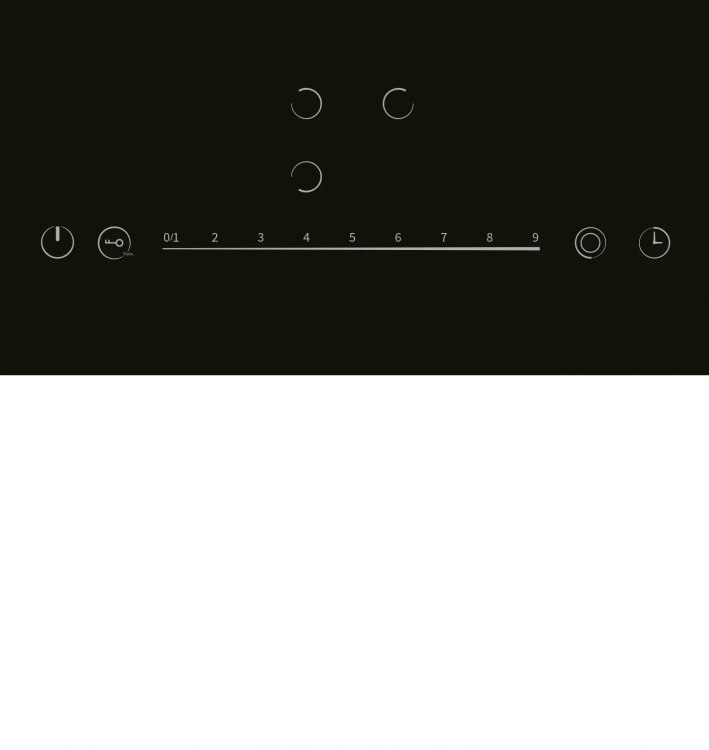 Lex EVH 431A BL электрическая варочная панель