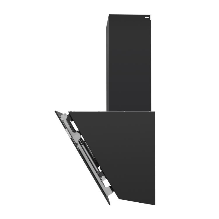 Maunfeld MEDWAY 60 Glass Black/Stripe Inox вытяжка наклонная