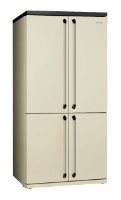 Smeg FQ960P холодильник Side-by-Side No-frost кремовый