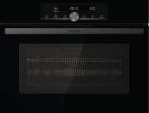 Gorenje BCM4547A10BG компактный духовой шкаф с СВЧ
