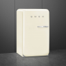 Smeg FAB10LCR5 отдельностоящий однодверный холодильник кремовый