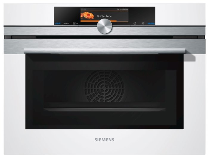 Siemens CM678G4W1 электрический духовой шкаф с функцией СВЧ