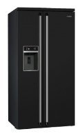 Smeg SBS963N холодильник Side-by-Side 91 см No-frost черный