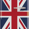 Smeg FAB10LDUJ5 отдельностоящий однодверный холодильник британский флаг
