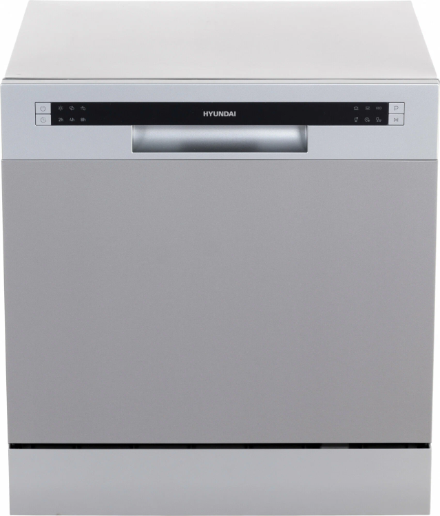 Hyundai DT503 серебро компактная посудомочная машина