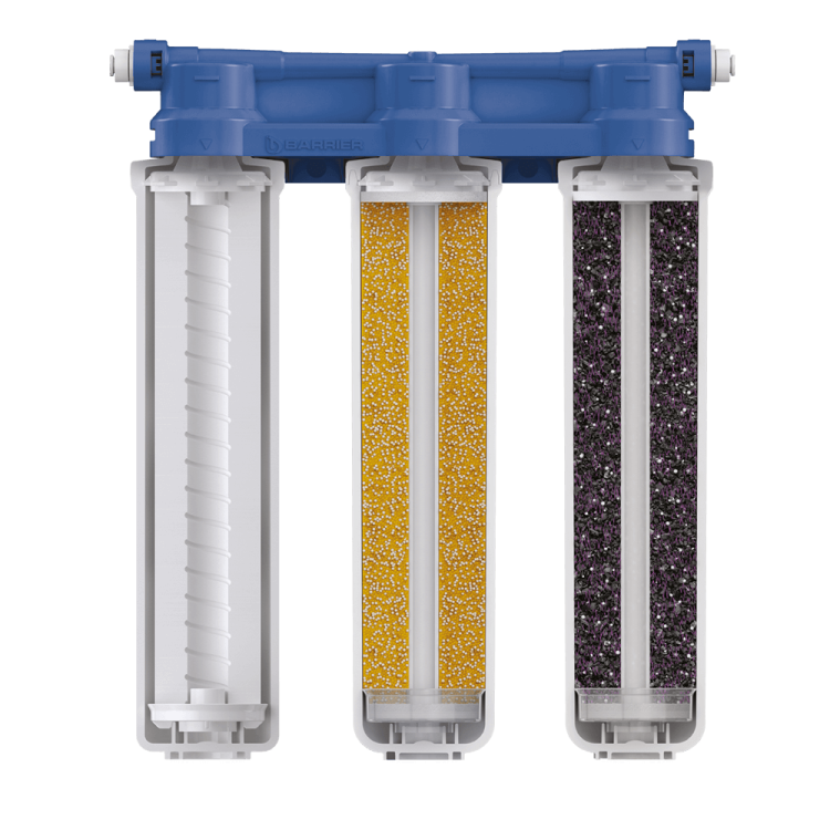 Барьер ЭКСПЕРТ СЛИМ Жесткость / без крана водоочиститель бытовой