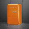 Smeg FAB10LOR5 отдельностоящий однодверный холодильник оранжевый