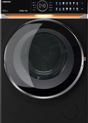 Hiberg i-DDQ10 - 10714 B стиральная машина