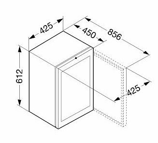 Liebherr CMes 502 мини-холодильник