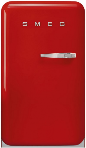 Smeg FAB10LRD5 отдельностоящий однодверный холодильник красный