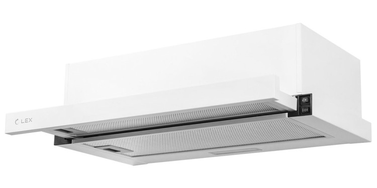 Lex HIDE 600 WHITE вытяжка