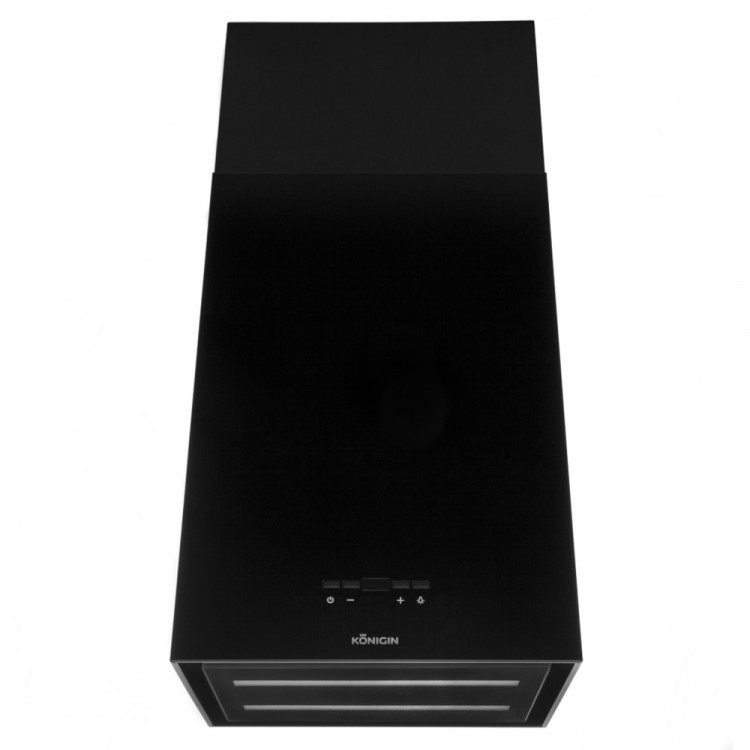 Konigin Geometry Black/Black Glass вытяжка