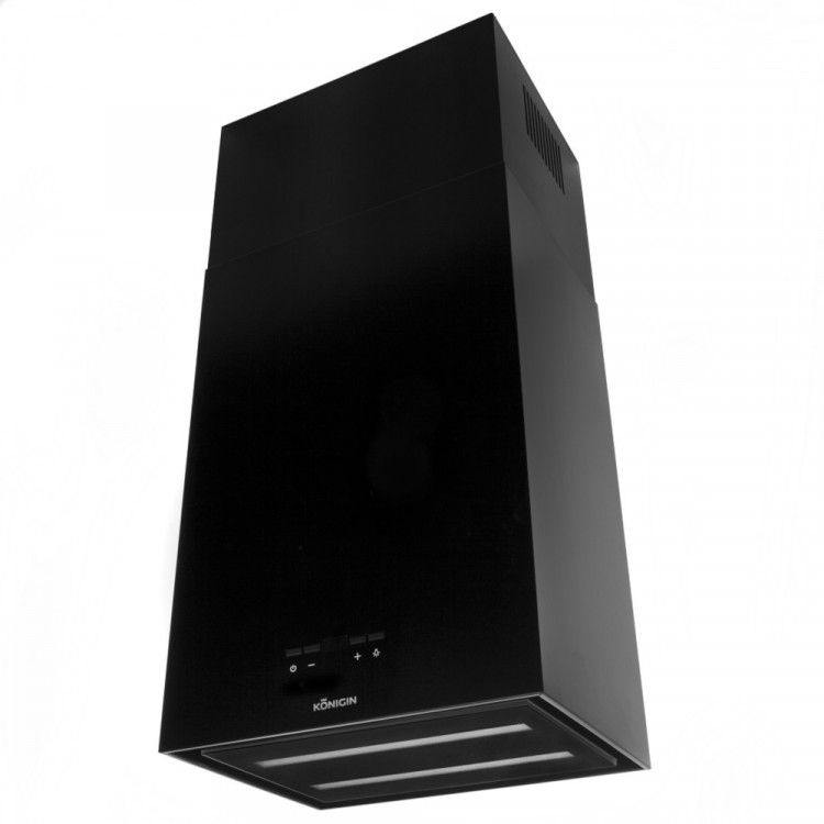 Konigin Geometry Black/Black Glass вытяжка