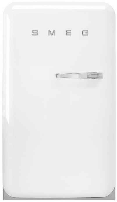 Smeg FAB10LWH5 отдельностоящий однодверный холодильник белый