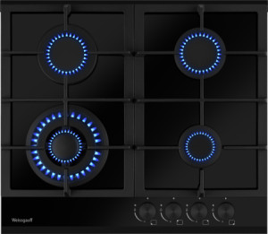 Weissgauff HGG 641 BGh Black Edition газовая варочная панель
