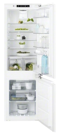 Electrolux ENC2854AOW холодильник с морозильником встраиваемый