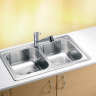 Alveus ELEGANT 40 SAT-90 810X510 2X кухонная мойка