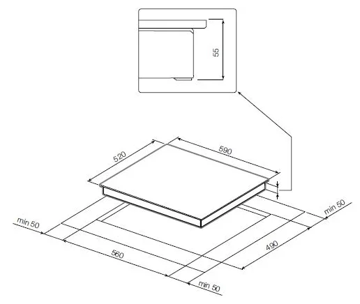 Graude IK 60.2 B индукционная варочная панель