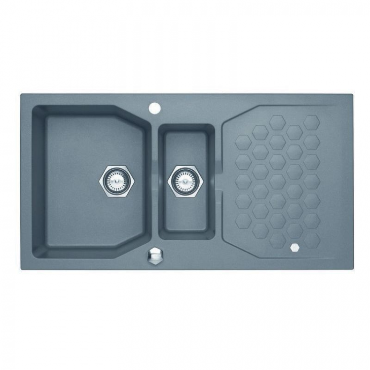 Alveus SENSUAL 70 GRANITAL+ STEEL-G04M 980X5201+1/2 кухонная мойка