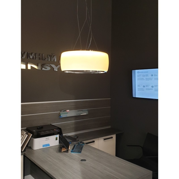 Falmec SOFFIO IS.58  White Satin Glass  вытяжка