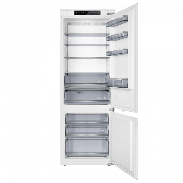 Maunfeld MBF19369NFWGR LUX встраиваемый холодильник