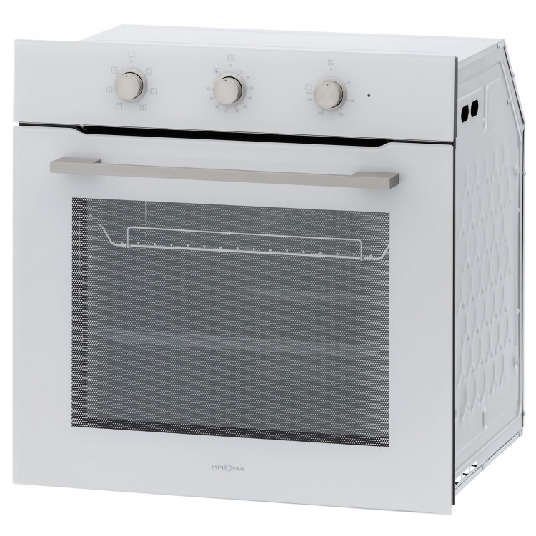 Krona steel ARADEO 60 WH электрический духовой шкаф