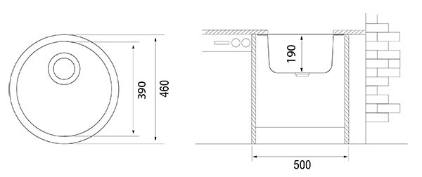Longran ULS460 - 10 ONYX мойка