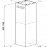 Konigin Geometry White/White Glass вытяжка