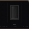 Smeg HOBD682R1 индукционная варочная панель со встроенной вытяжкой