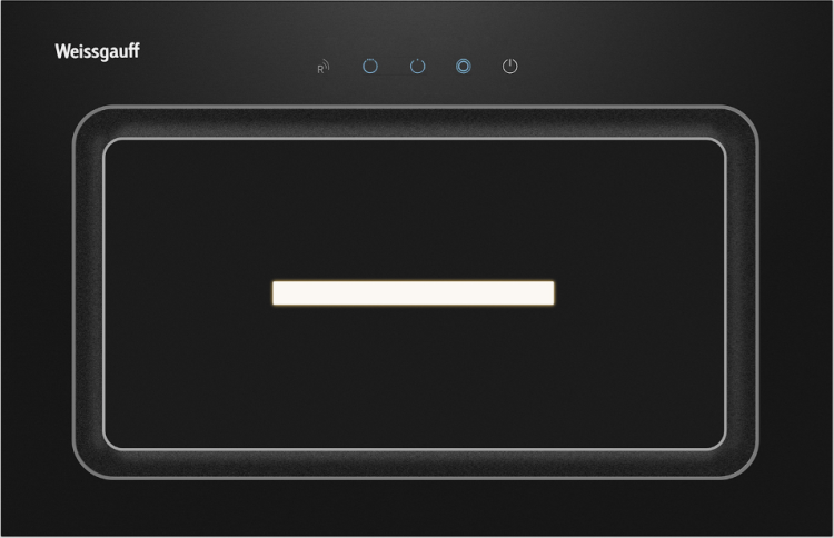 Weissgauff Aura 456 Touch Black Glass вытяжка