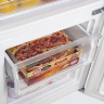 Maunfeld MFF144SFW отдельностоящий холодильник с морозильником